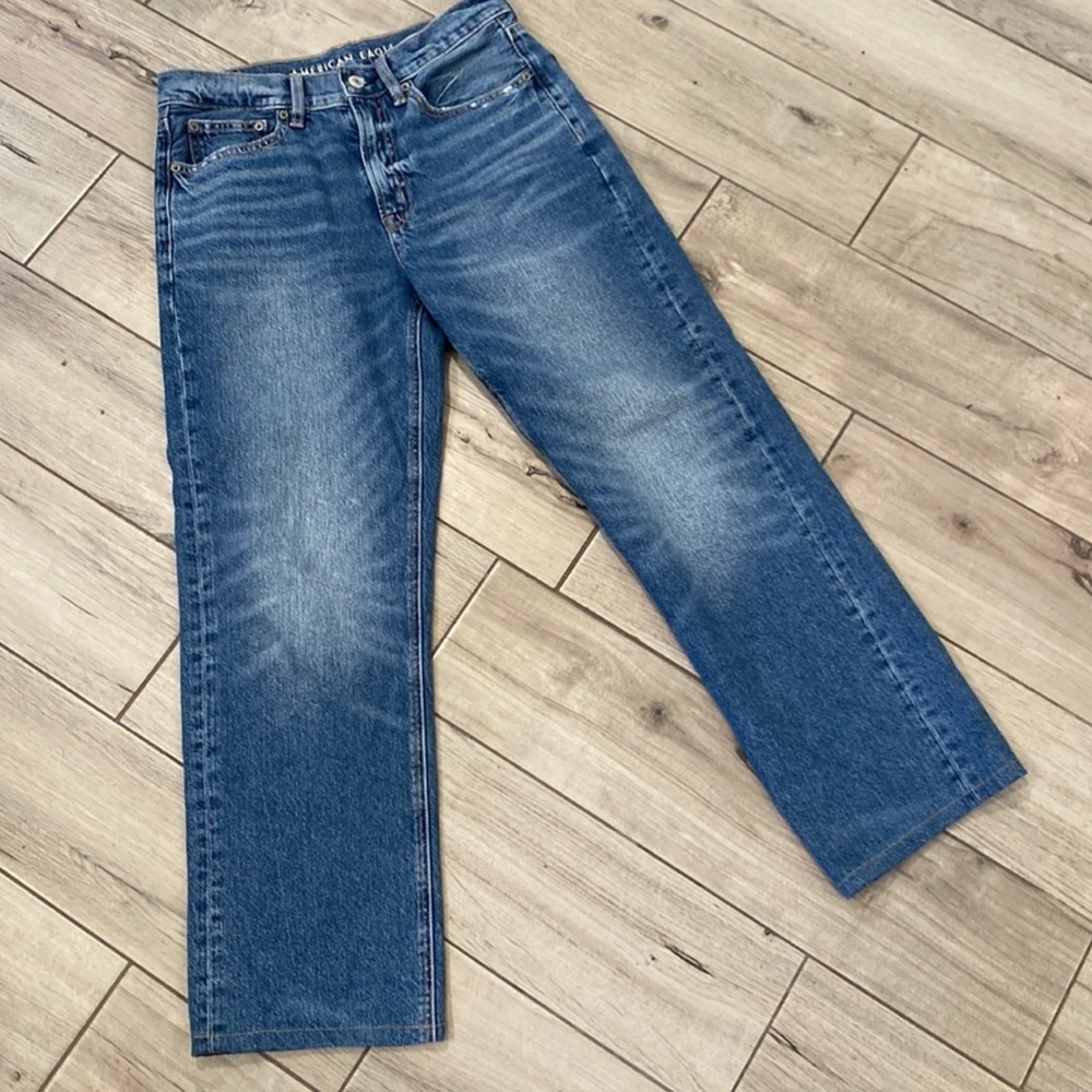 AMERICAN EAGLE Low Rise Baggy Denim Jeans